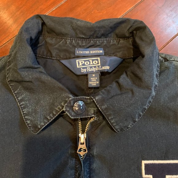 Polo Ralph Lauren Indigo Stadium Zip Track Jacket - Picture 5 of 8